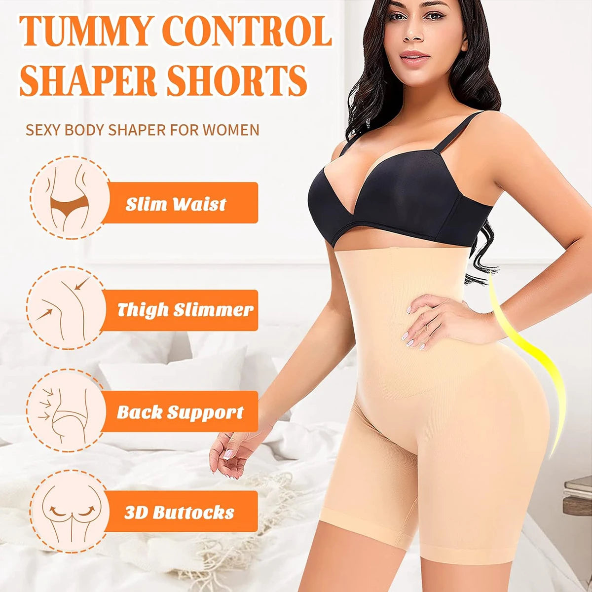 High-Waisted Confidence Control Shorts™