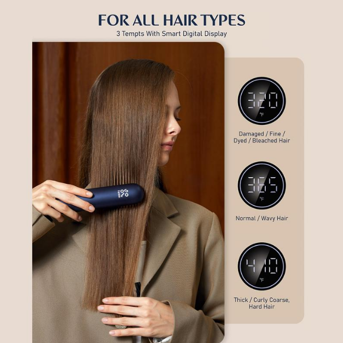 SleekStyler™ Mini Wireless Hair BrushTM
