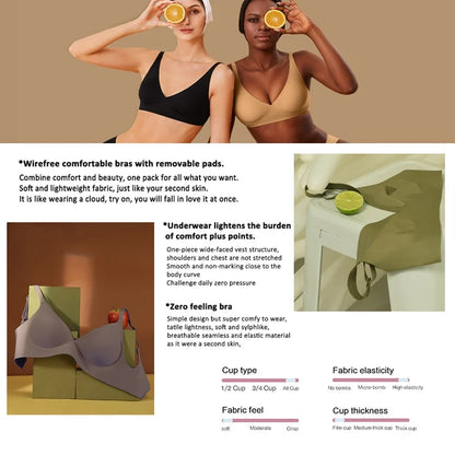 Seamless Comfort Wireless Bra™